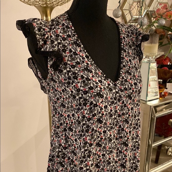 Zadig & Voltare Floral V-Neck Dress size XS - Picture 4 of 6